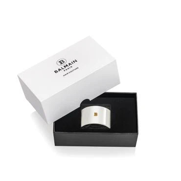 BALMAIN Cellulose Acetate Elastique pour Cheveux White