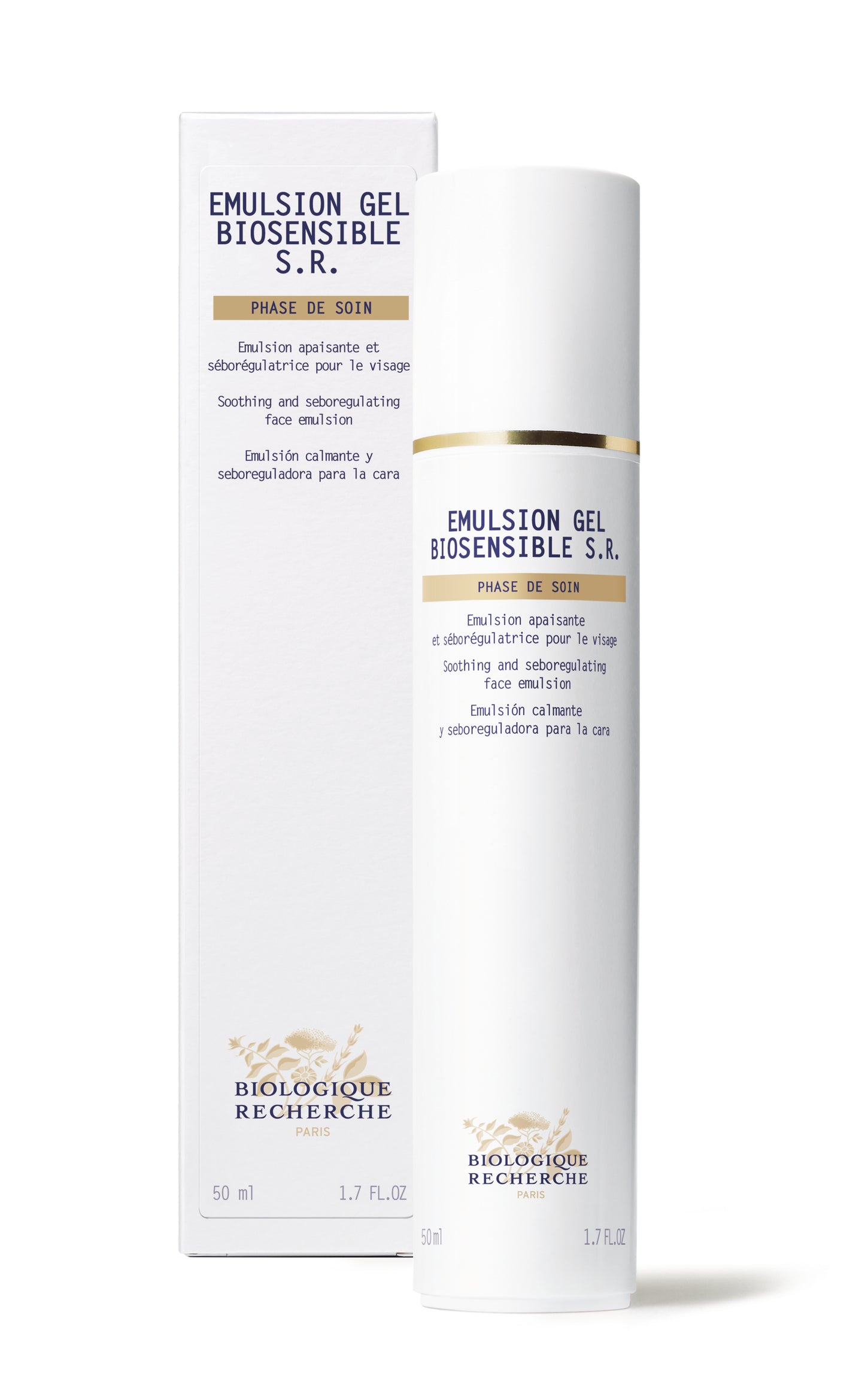 BIOLOGIQUE RECHERCHE Emulsion Gel Biosensible S.R. 1.7 fl oz / 50 ml