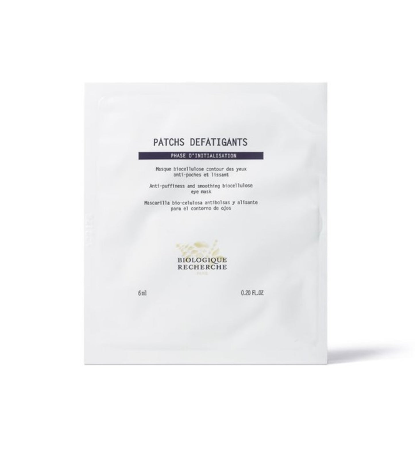 BIOLOGIQUE RECHERCHE Patchs Defatigants 1X2 patches 0.2 fl oz / 6 ml