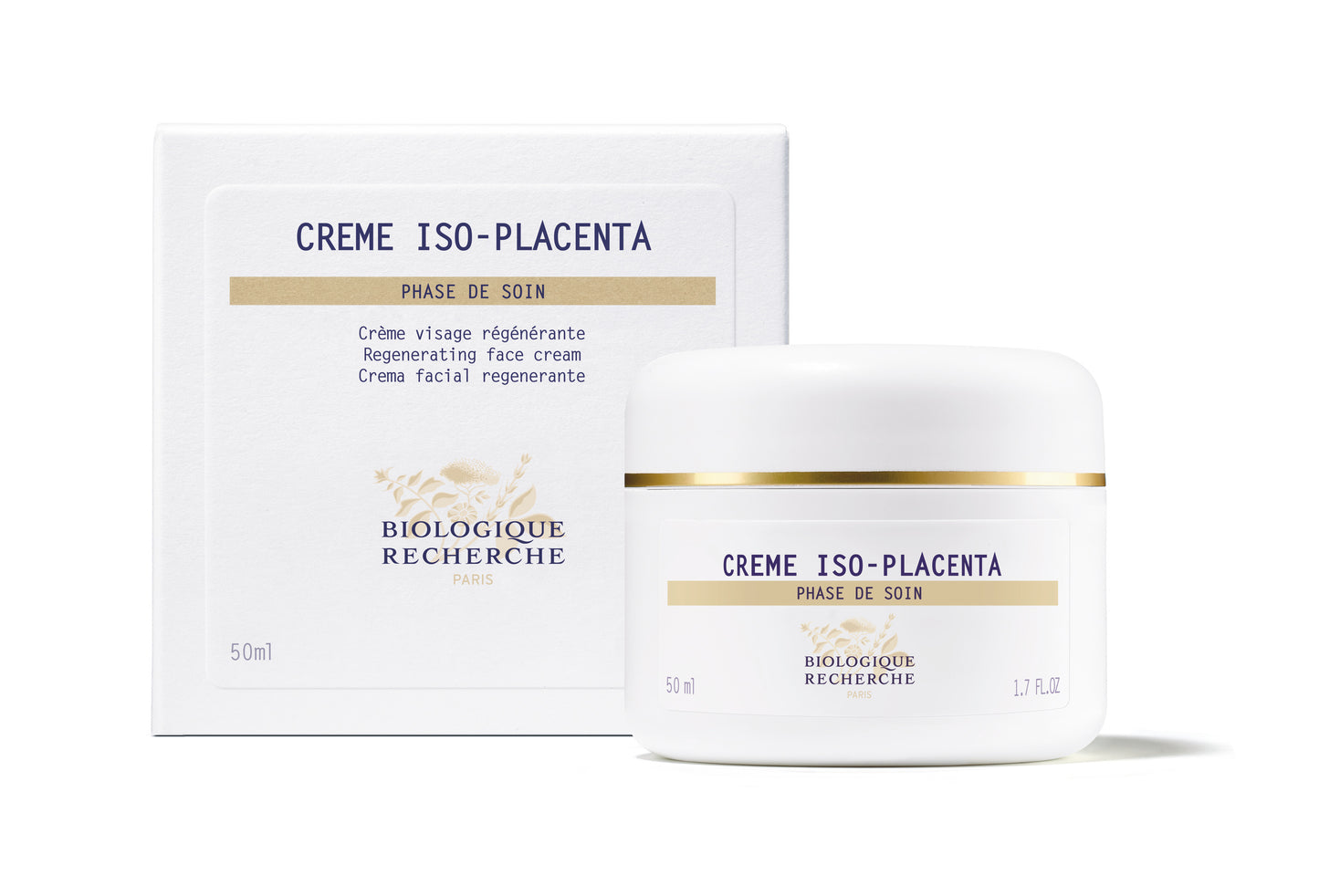 BIOLOGIQUE RECHERCHE Creme Iso-Placenta 1.7 fl oz / 50 ml