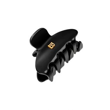 BALMAIN Cellulose Acetate Pince a cheveux Small Black