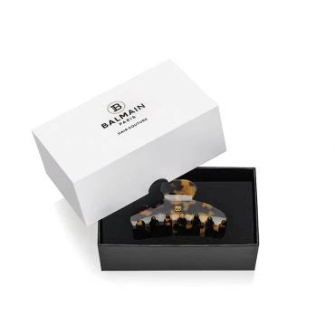 BALMAIN Cullulose Acetate Pince a cheveux Medium Tortoise Shell