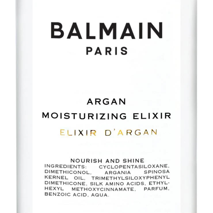 BALMAIN Argan Moisturizing Elixer 3.4 fl oz / 100 ml