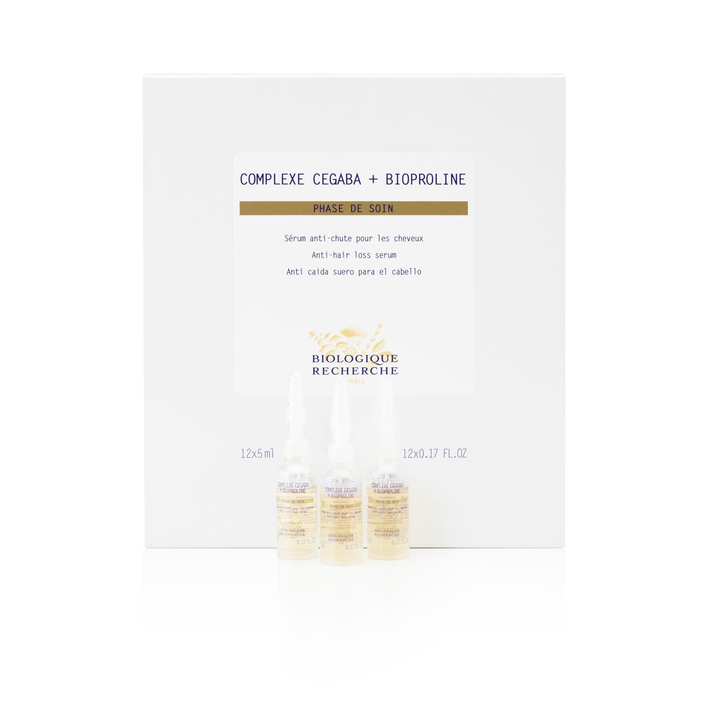 BIOLOGIQUE RECHERCHE Pack Complexe Cegaba Bioproline 12x0.17 fl oz / 12x5 ml