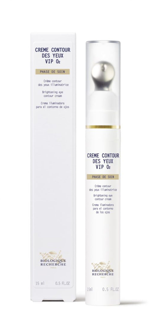 BIOLOGIQUE RECHERCHE Creme Contour des Yeux VIP O2 0.5 fl oz / 15 ml