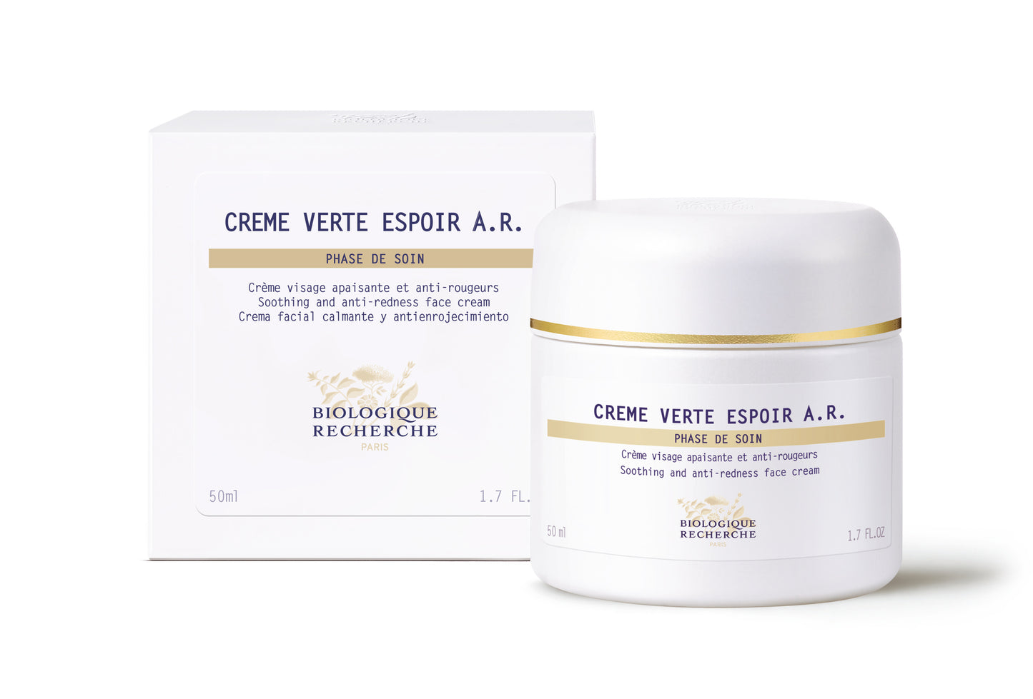 BIOLOGIQUE RECHERCHE Creme Verte Espoir A.R. 1.7 fl oz / 50 ml
