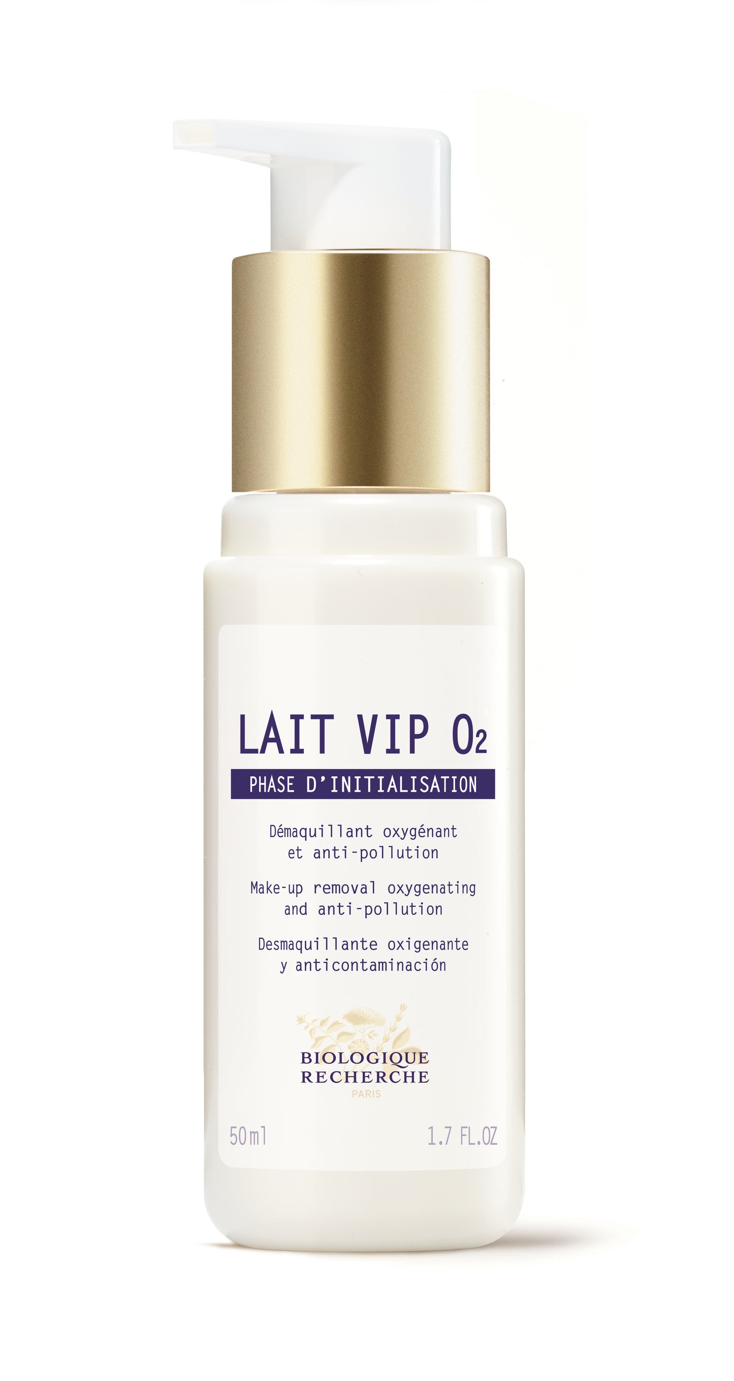 BIOLOGIQUE RECHERCHE Lait VIP O2 1.7 fl oz / 50 ml