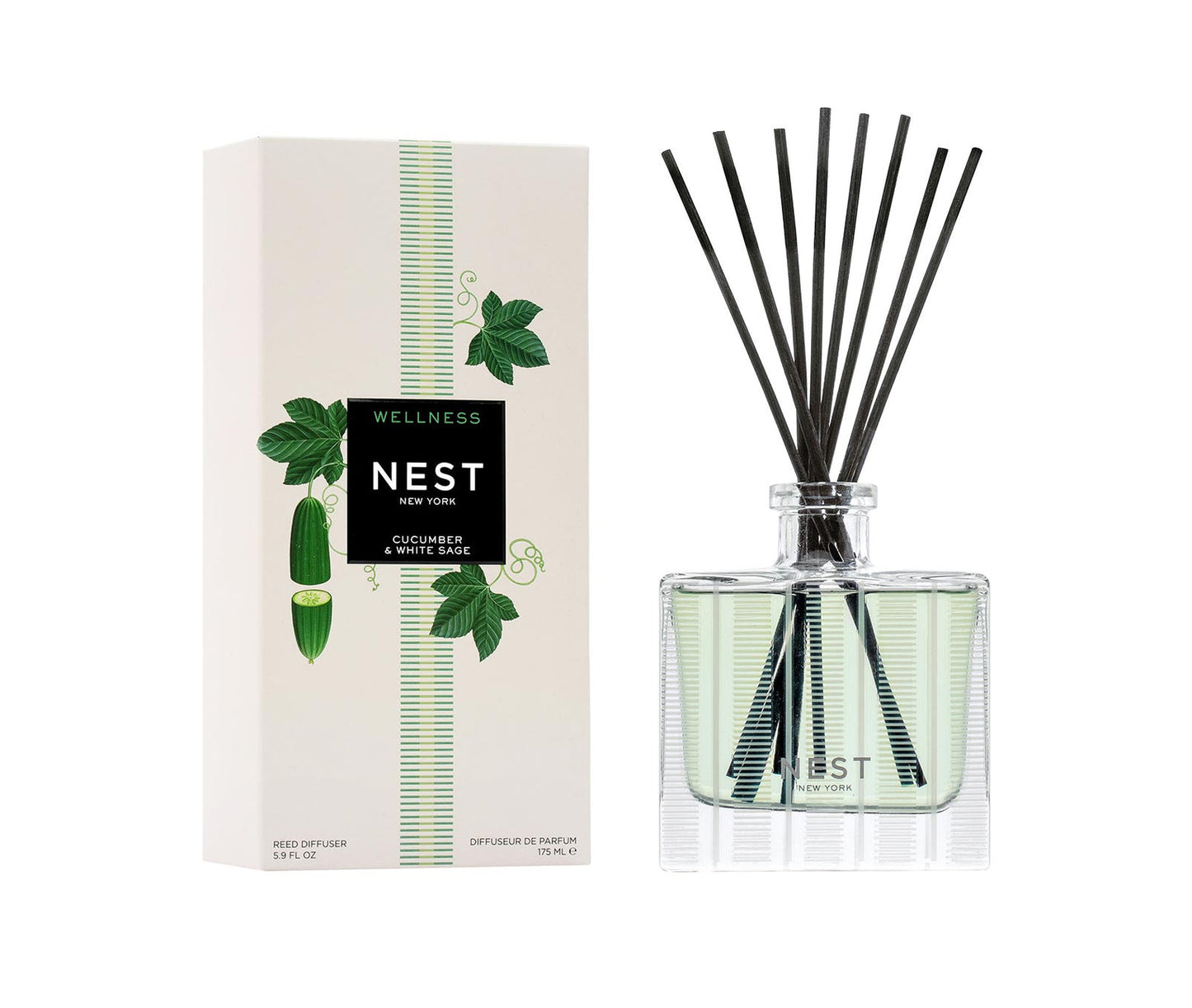 Reed Diffuser CUCUMBER & WHITE SAGE