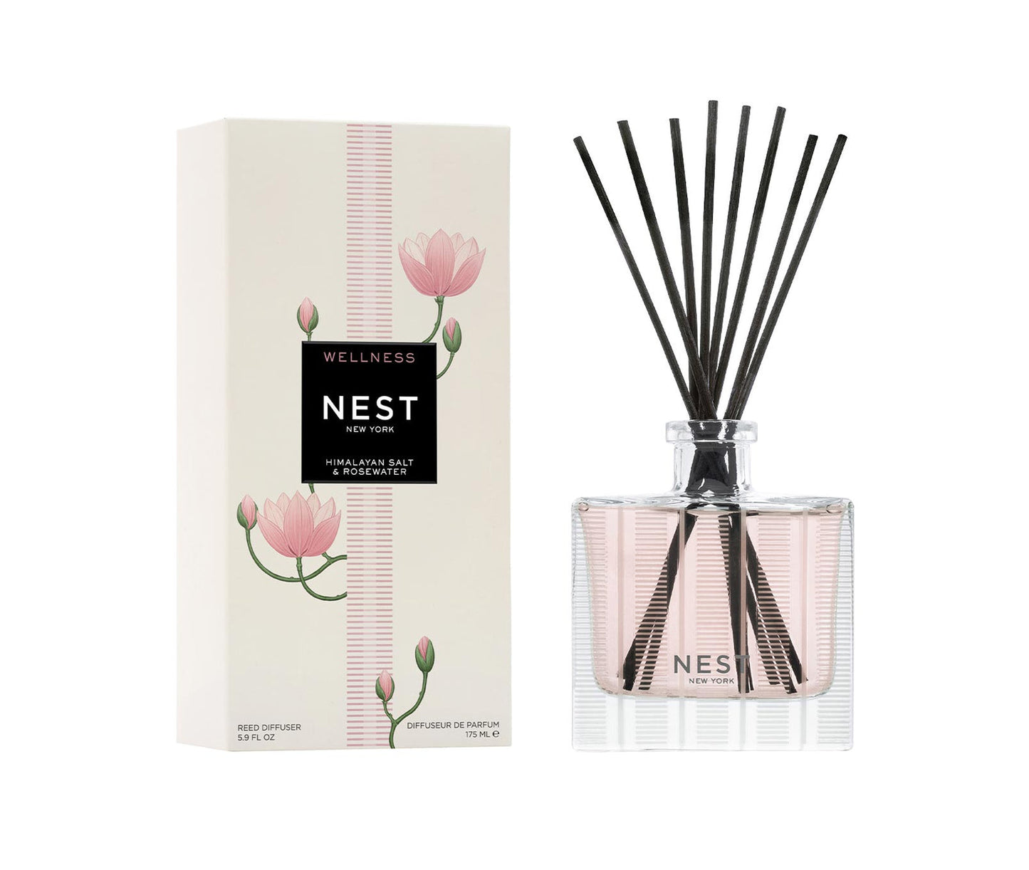 Reed Diffuser HIMALAYAN SALT & ROSEWATER
