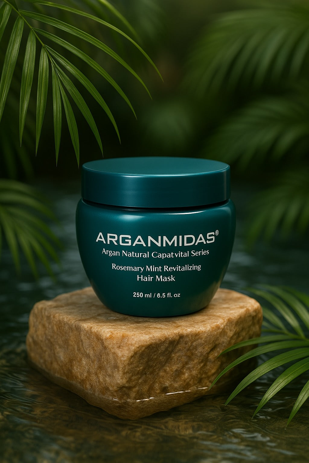 ARGANMIDAS Rosemary Mint Revitalizing Hair Mask 6.5 fl oz / 250 ml