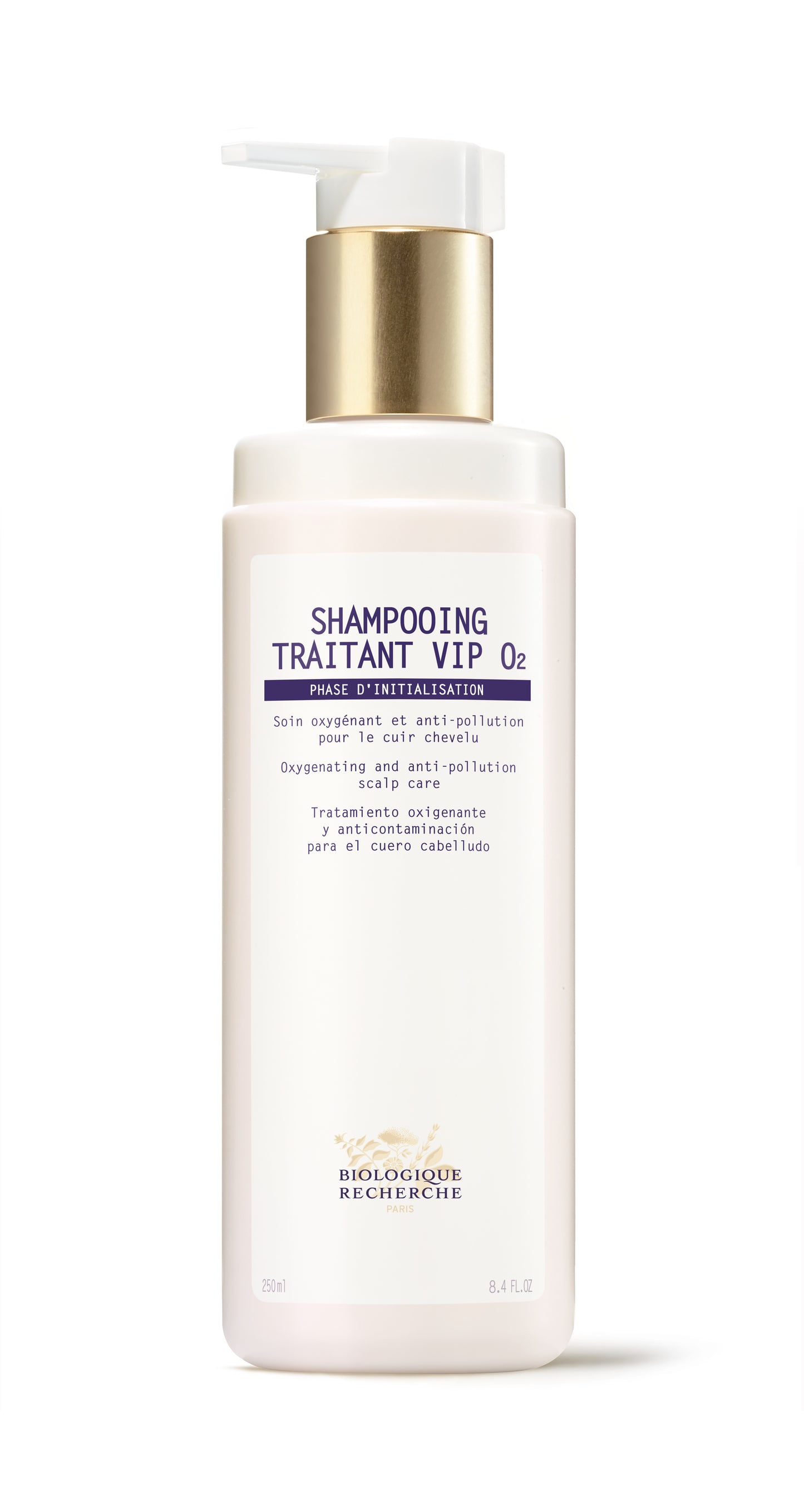 BIOLOGIQUE RECHERCHE Shampooing Traitant VIP O2 8.4 fl oz / 250 ml