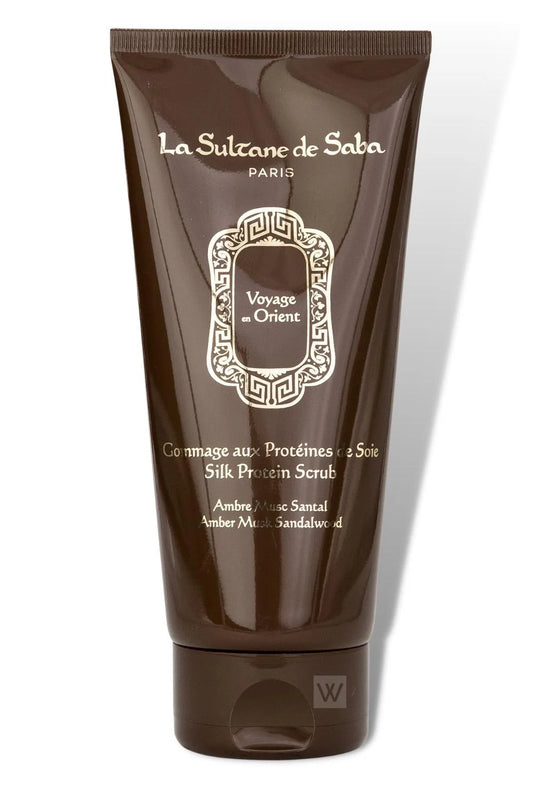 Silk Protein Scrub AMBER MUSK SANDALWOOD