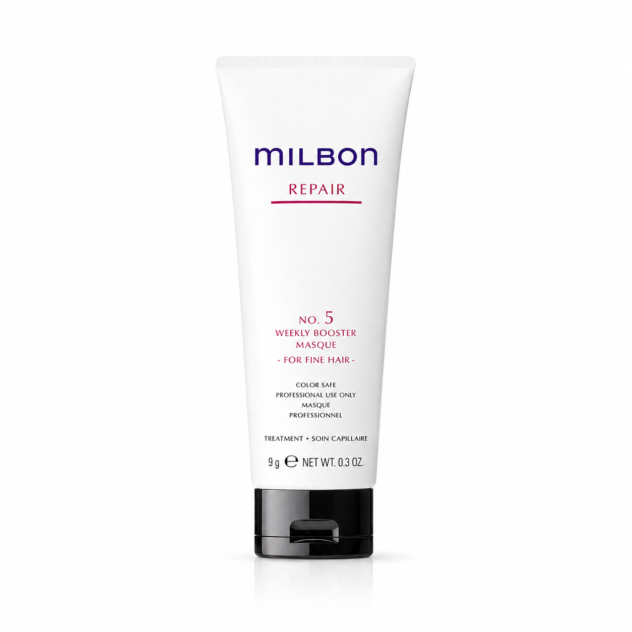 MILBON Repair No.5 Weekly Booster Masque for Fine Hair 0.3 oz / 9 g (Set of 4)