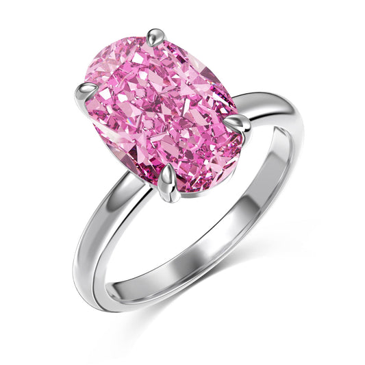 Rosé Glow Ring - JOLERIS luxury gold ring - view 2