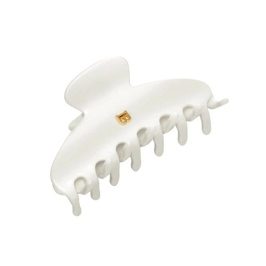 BALMAIN E Cellulose Acetate Pince a cheveux Medium White